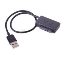 Adaptor SATA Slimline pe USB 2.0 pentru CD/DVD-ROM pentru laptop 7+6 13Pin