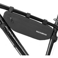 Geantă impermeabilă pentru cadru - Neagră, 3 litri