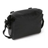 Geantă impermeabilă pentru suportul ghidonului bicicletei - Neagră