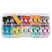 Set de mini siguranțe auto inclusiv unelte - 120 bucăți