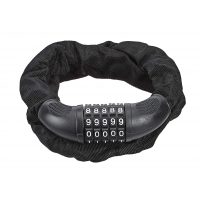 Lacăt numeric pentru bicicletă - Negru, 100 cm