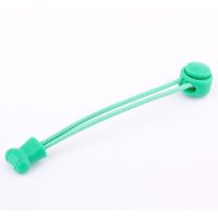 Șireturi din cauciuc pentru pantofi cu elastic, o pereche - Mentol, 100 cm