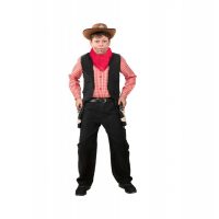 Costum de copil - Cowboy, Negru 128