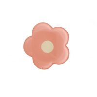 Pop Socket suport pentru telefon mobil - Floare, Portocalie