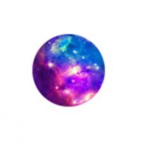 Pop Socket suport pentru telefon mobil - Galaxie, Roz