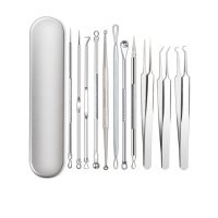 Set 11v1 pentru eliminarea coșurilor și acnee - Argintie