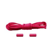 Șireturi rotunde pentru pantofi, o pereche - Mov închis, 100 cm