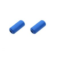 Cataramă metalică rotundă pentru șireturi - Albastră deschisă