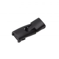 Clasă magnetica de metal pentru șireturile de pantofi - Tip 2 - Negru