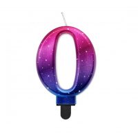 Lumânare aniversară Galaxy - 0