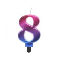 Lumânare aniversară Galaxy - 8