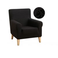 Husă elastică rezistentă la apă pentru scaun - Negru