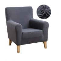 Husă elastică rezistentă la apă pentru scaun - Gri închis