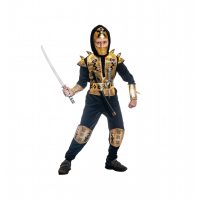 Costum pentru copii - Ninja Auriu 140/152