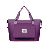 Geantă sport de călătorie de capacitate mare pliabilă - Violet