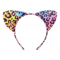 Căciuliță cu urechi - Panther colorat