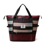 Geantă pliabilă de călătorie cu capacitate mare - Roșu închis