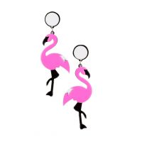 Cercei de damă - Flamingo