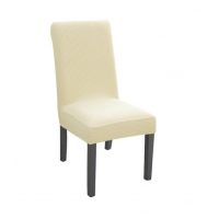 Husă universală elastică pentru scaun - Bej