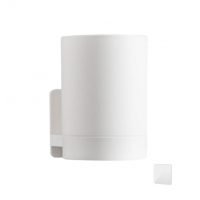 Suport autoadeziv pentru periuțele de dinți - Rotund, Alb