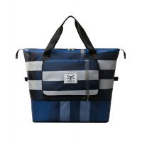 Geantă de călătorie pliabilă de mare capacitate - Caro albastru