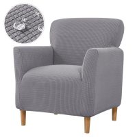 Husă elastică rezistentă la apă pentru scaun - Gri argintiu