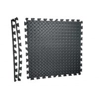 Margine finală pentru acoperișul de fitness puzzle - Negru