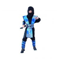Costum de copii - Ninja Albastru 120/130