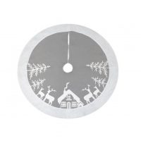 Suport pentru brad de Crăciun - Gri