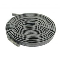 Șireturi elastice pentru încălțăminte simple, o pereche - Gri închis, 100 cm