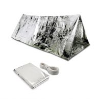 Cort de urgență termoizolat - Argintie