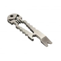 Multitool cu craniu argintiu
