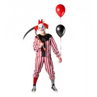 Costum bărbați - Clown de Halloween XL