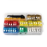 Set de fuse standard pentru mașini, inclusiv clește - 120 bucăți