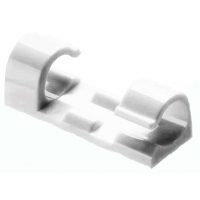 Prindere de cablu autoadezivă - Albă, mărimea L, set