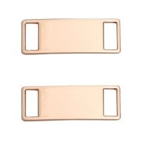 Clasica cataramă metalică - cataramă pentru șireturile - Roz aurie