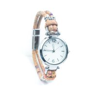 Ceas de damă din plută eco-friendly - Rainbow