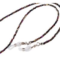 Lanț de perle pentru ochelari - Metalic, curcubeu