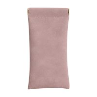 Carcasă pentru ochelari cu închidere prin arc - Roz