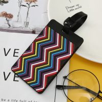 Etichetă pentru bagaj - Geometrie