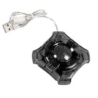 Hub USB 2.0 cu 4 porturi - Negru
