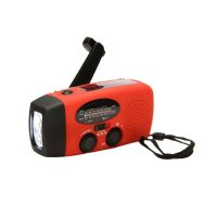 Radio solar fără fir, lanternă și powerbank cu dinamo