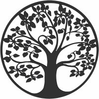 Copacul metalic de perete - 28 cm