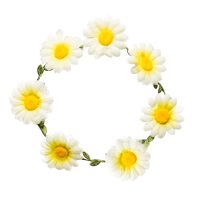 Coroană de flori pentru femei - Margarete