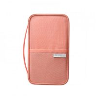 Husă impermeabilă mică pentru documente de călătorie și carduri - Portocalie