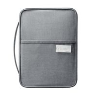 Pungă mai mare impermeabilă pentru documente și carduri - Gri
