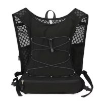 Rucsac sportiv cu buzunar pentru rezervor de apă - Negru