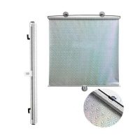 Cortina blackout para janela - Prata 40x125 cm