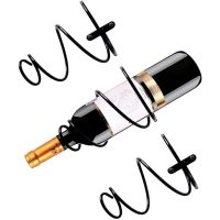 Suport de vin montat pe perete - 1 bucată