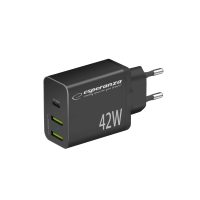 Încărcător rapid 42W - USB-C și 2x USB-A